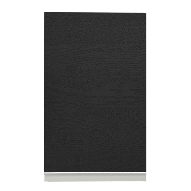 Armário Aéreo Madesa Glamy 40 cm 1 Porta Branco/Preto