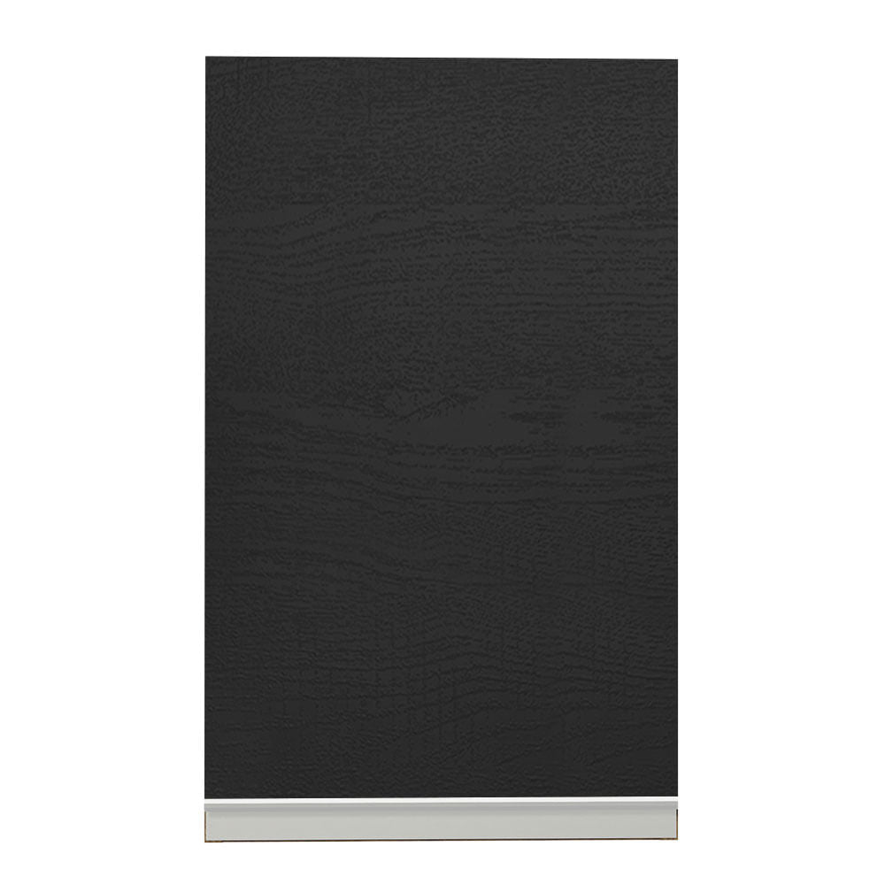 Armário Aéreo Madesa Glamy 40 cm 1 Porta Rustic/Preto