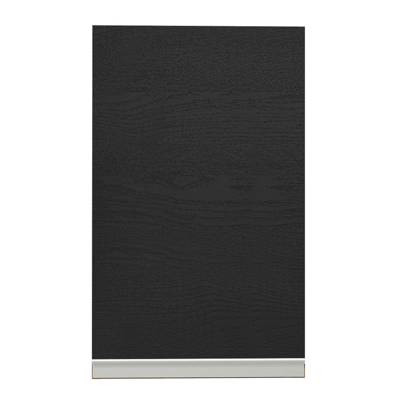 Armário Aéreo Madesa Glamy 40 cm 1 Porta Rustic/Preto