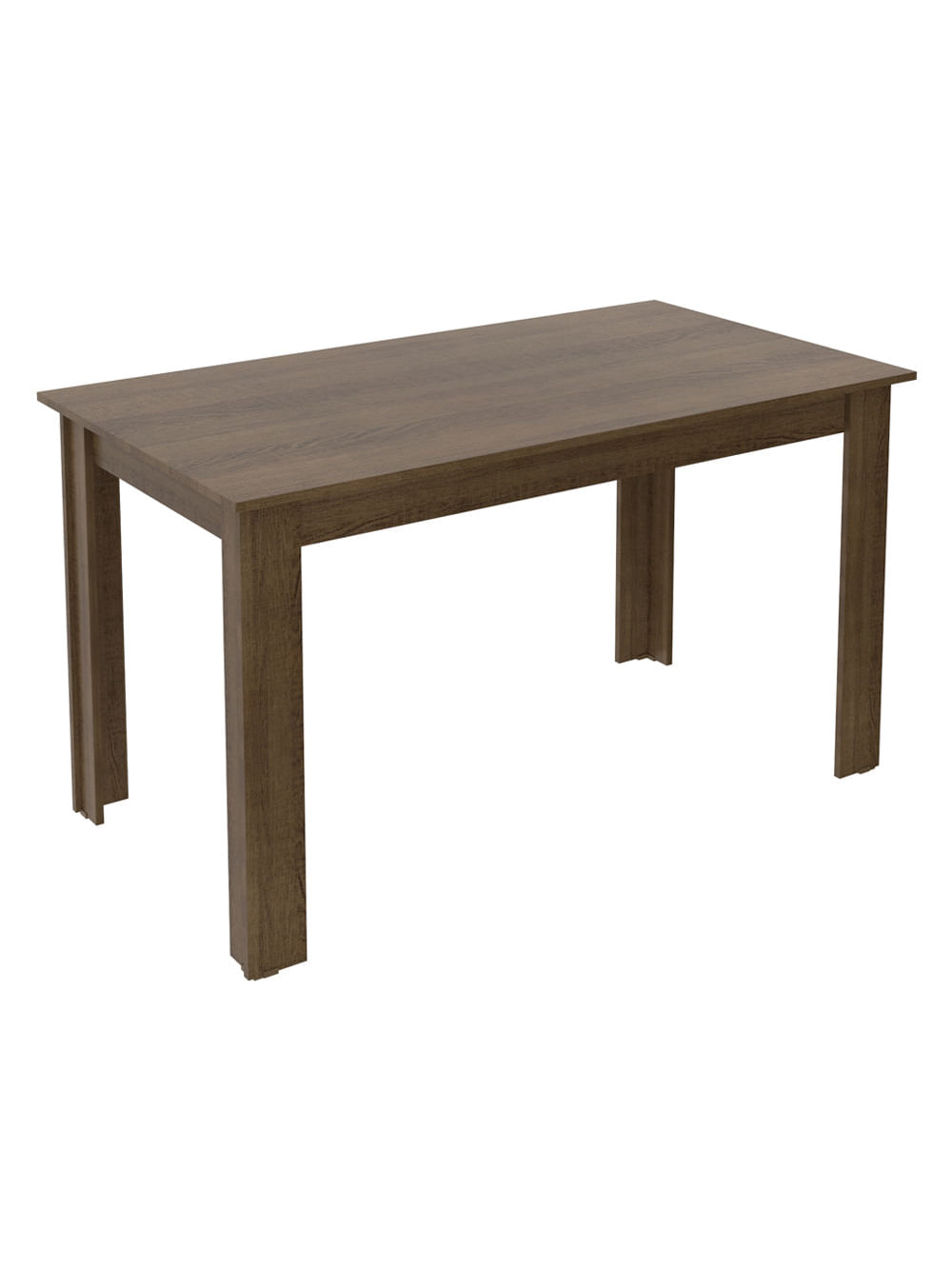 Mesa de Jantar Madesa com Tampo de Madeira 5231 Rustic - Rustic