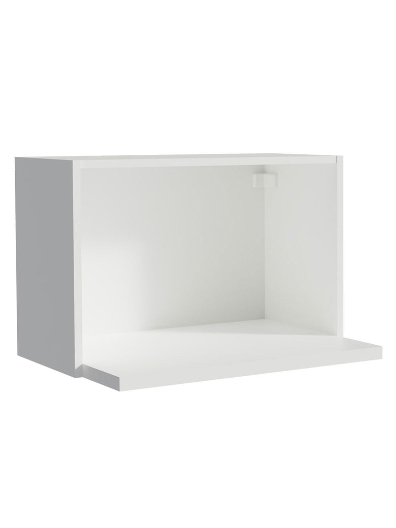 Armário Aéreo 60 cm Nicho para Microondas e Forno Elétrico Branco Madesa