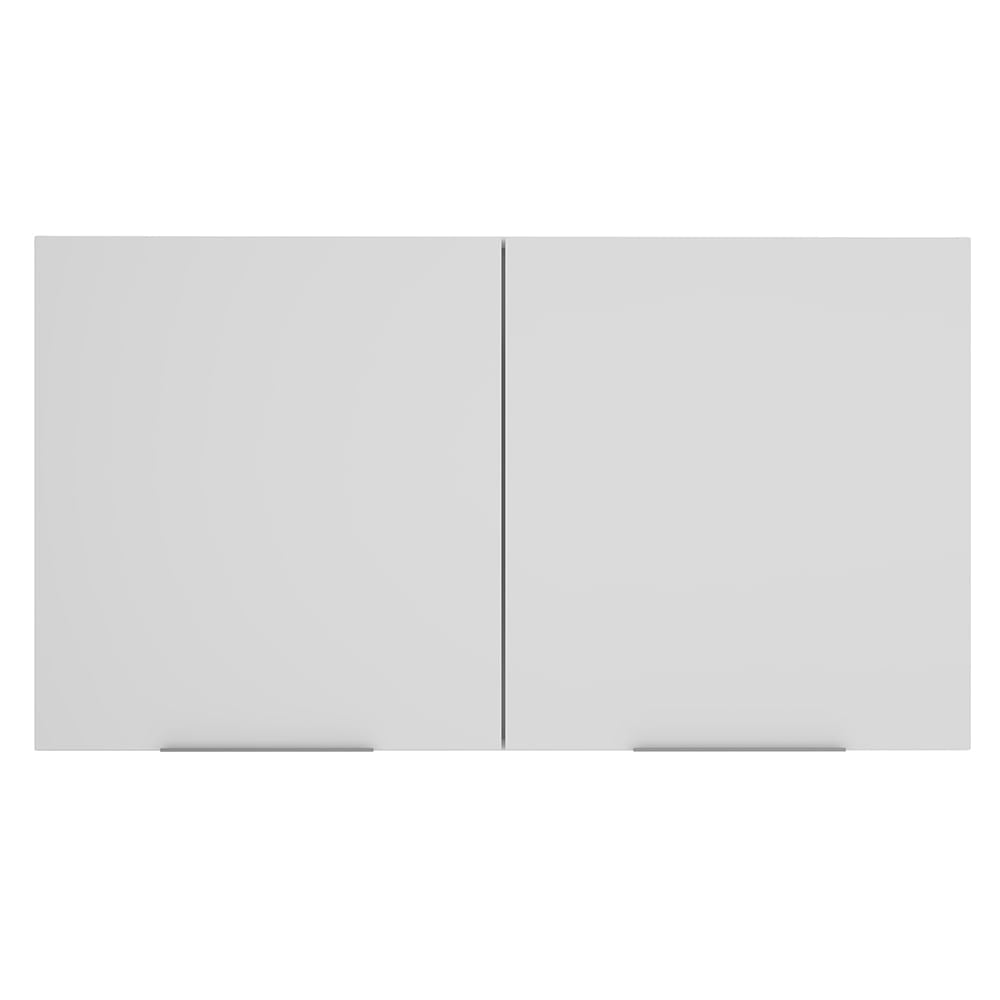 Armário Aéreo Madesa Stella 120 cm 2 Portas Branco