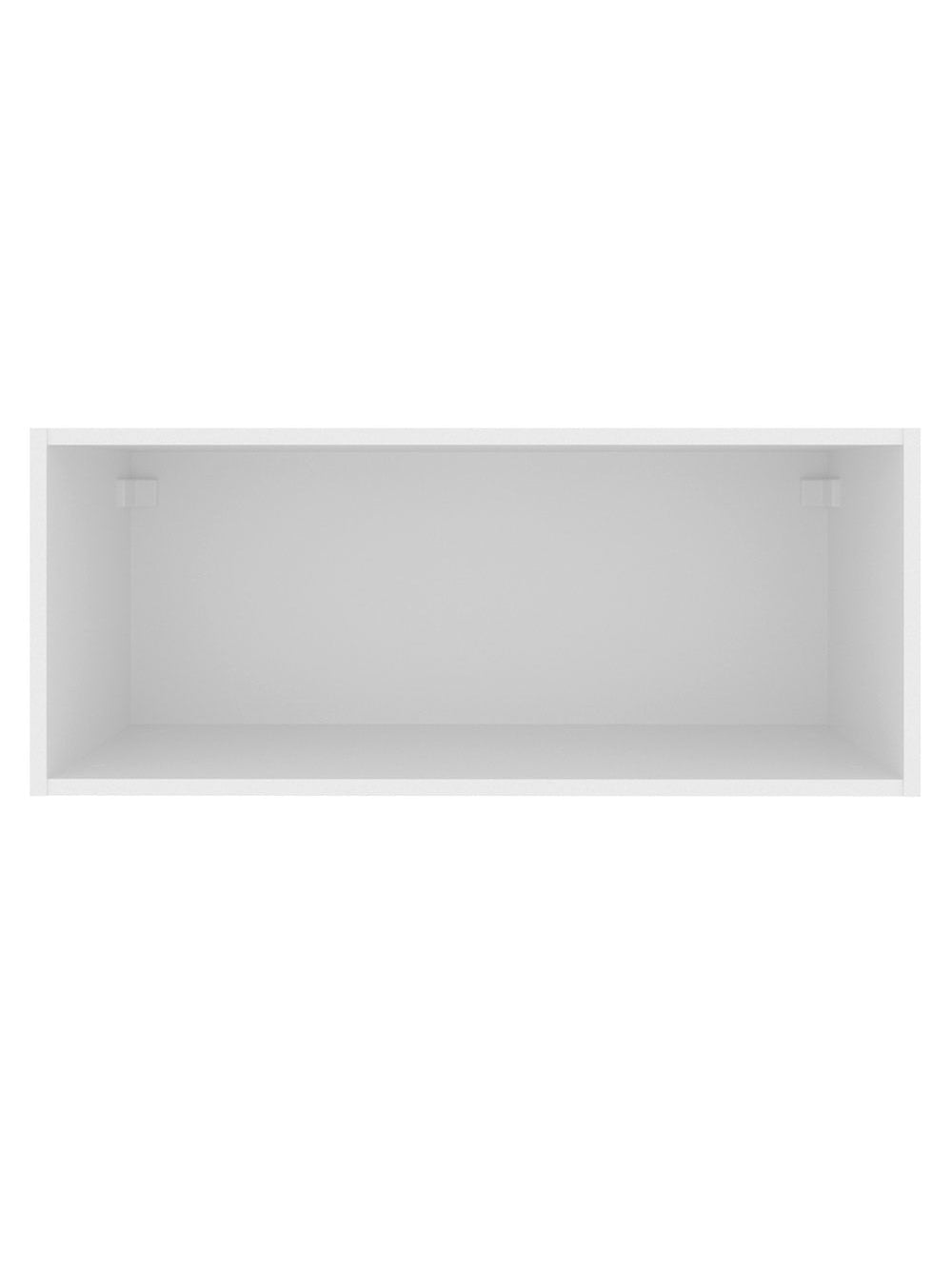 Armário Aéreo Madesa Stella 80 cm 1 Porta Basculante Branco