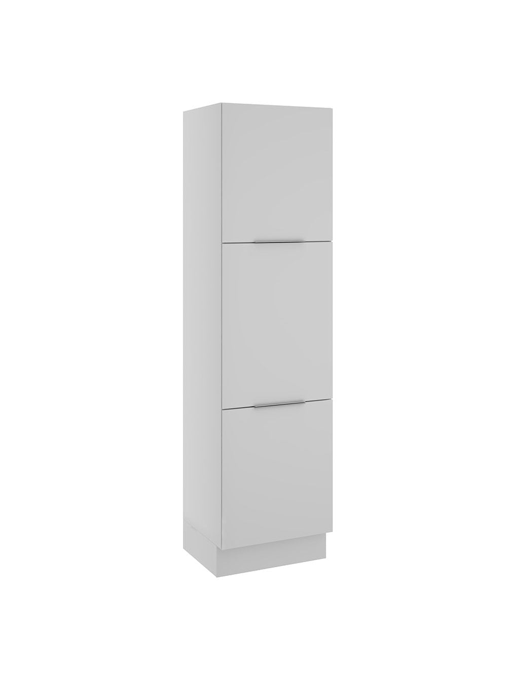Paneleiro Madesa Stella 60 cm 3 Portas Branco - Branco