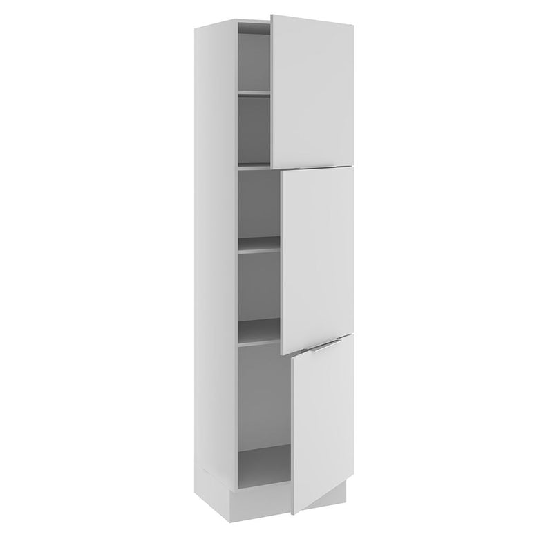 Paneleiro Madesa Stella 60 cm 3 Portas Branco