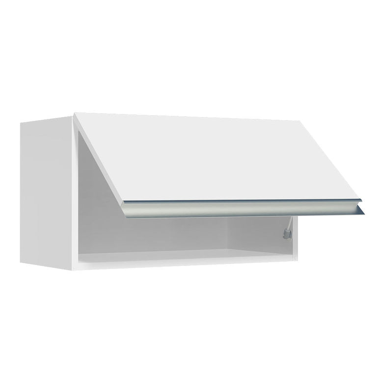 Armário Aéreo Madesa Glamy 60 cm 1 Porta Basculante Branco