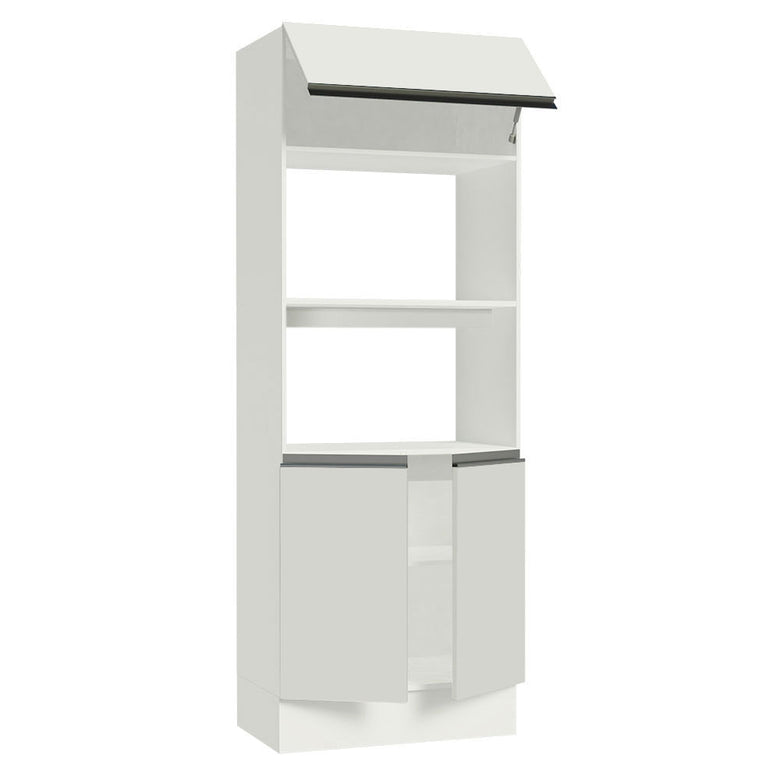 Torre Quente Para 2 Fornos 100% MDF Branco Smart Madesa