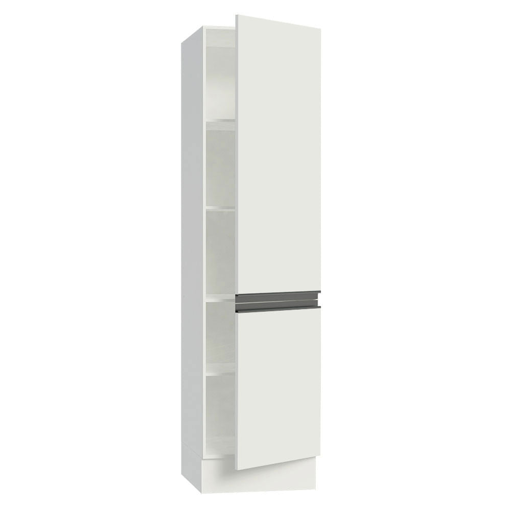 Paneleiro 100% MDF 2 Portas Branco Smart Madesa
