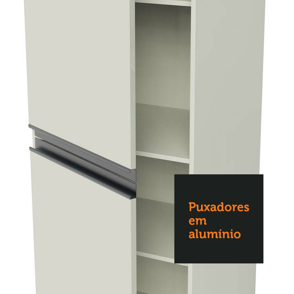 Paneleiro 100% MDF 2 Portas Branco Smart Madesa