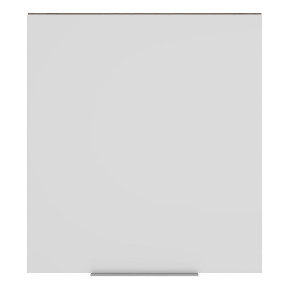 Armário Aéreo Madesa Stella 60 cm 1 Porta Rustic/Branco