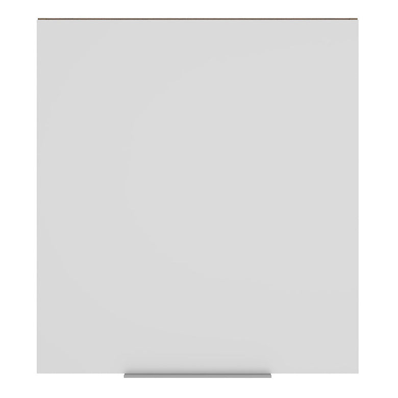 Armário Aéreo Madesa Stella 60 cm 1 Porta Rustic/Branco