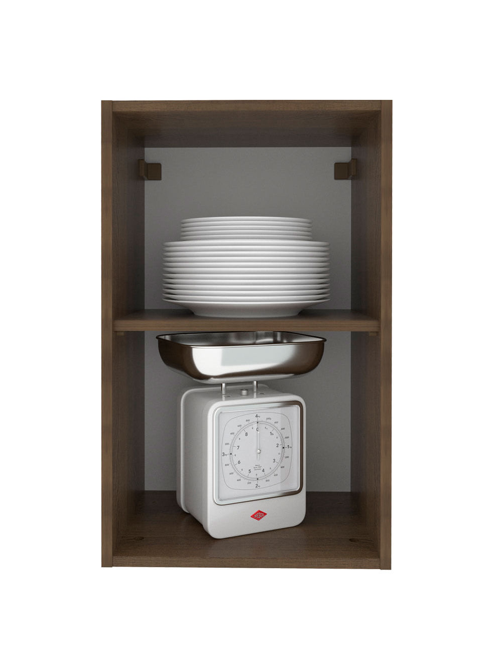 Armário Aéreo Madesa Stella 40 cm 1 Porta Rustic