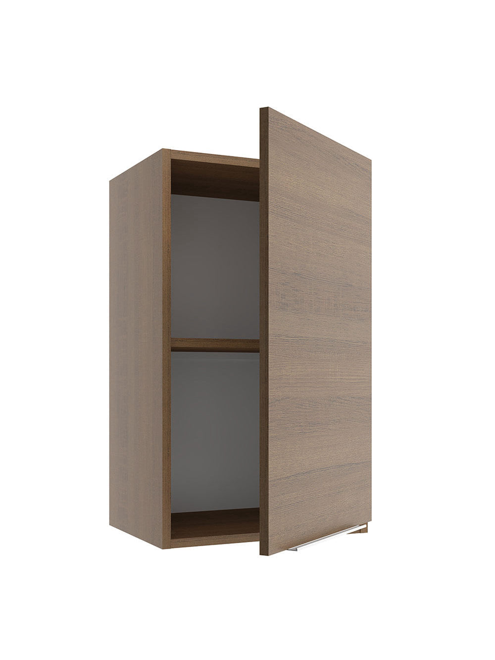 Armário Aéreo Madesa Stella 40 cm 1 Porta Rustic