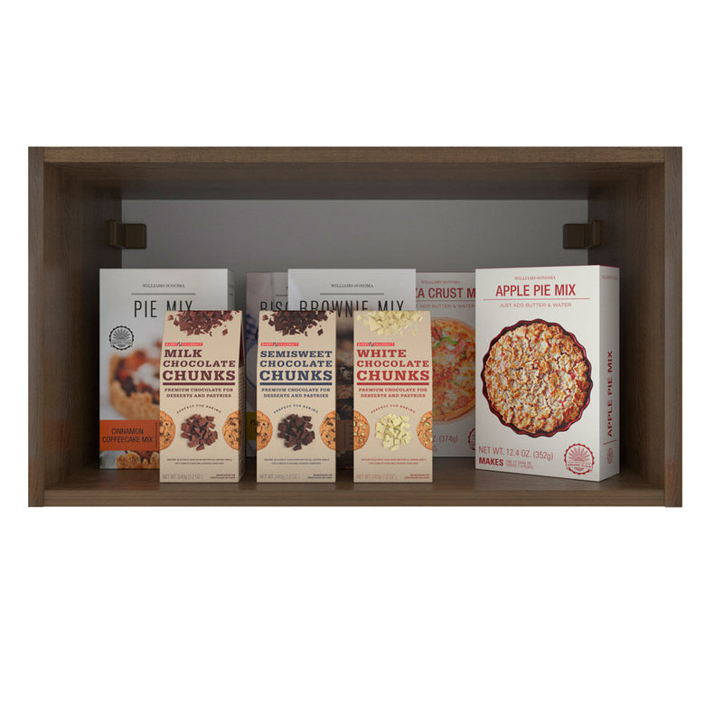 Armário Aéreo Madesa Stella 60 cm 1 Porta Basculante Rustic