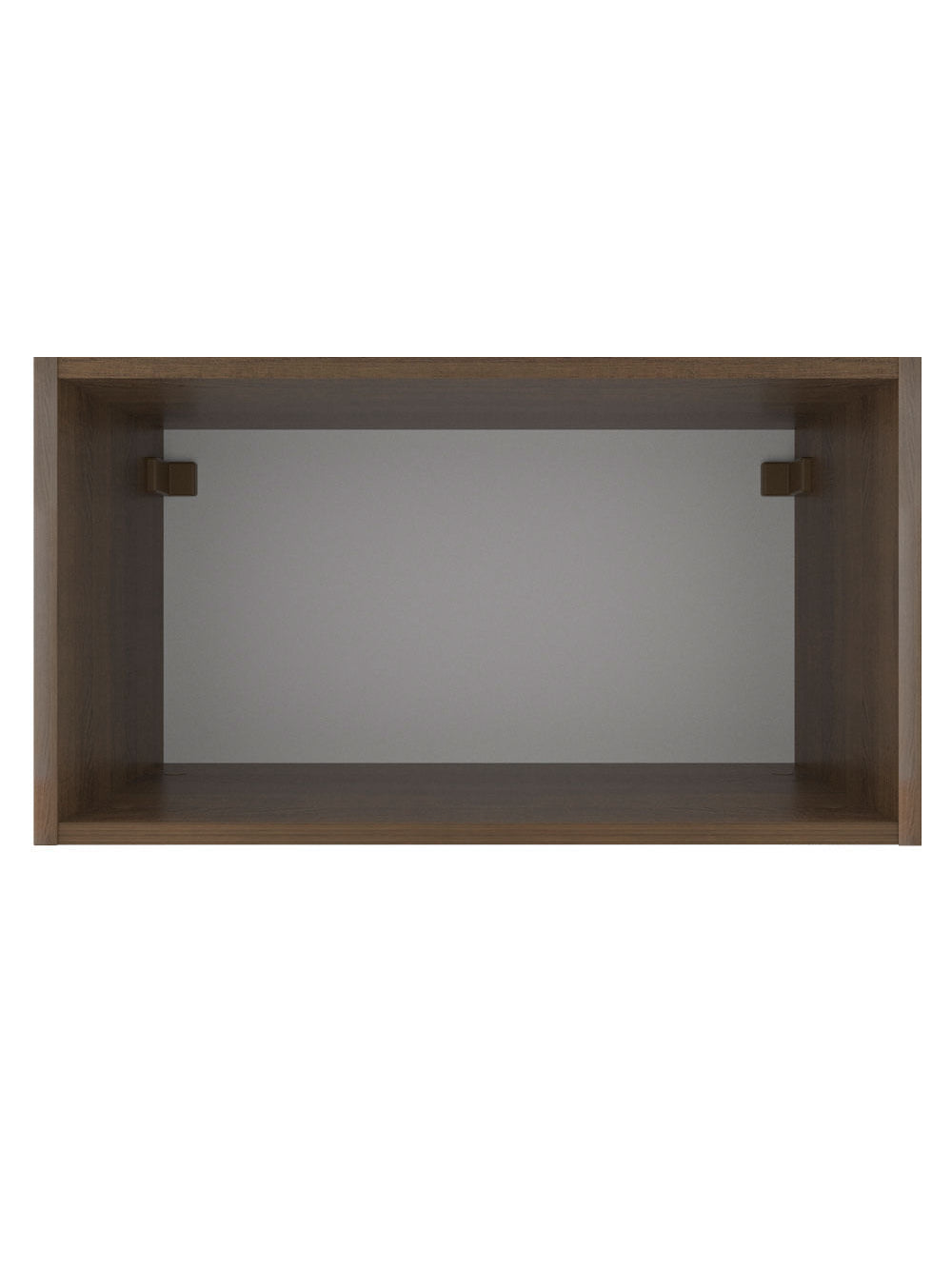 Armário Aéreo Madesa Stella 60 cm 1 Porta Basculante Rustic