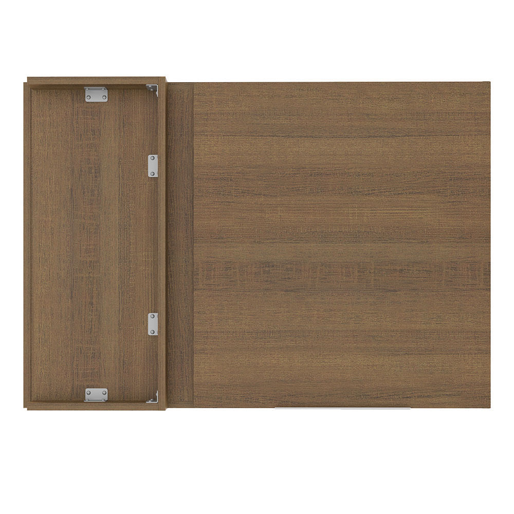 Armário Aéreo de Canto Madesa Stella 1 Porta Rustic