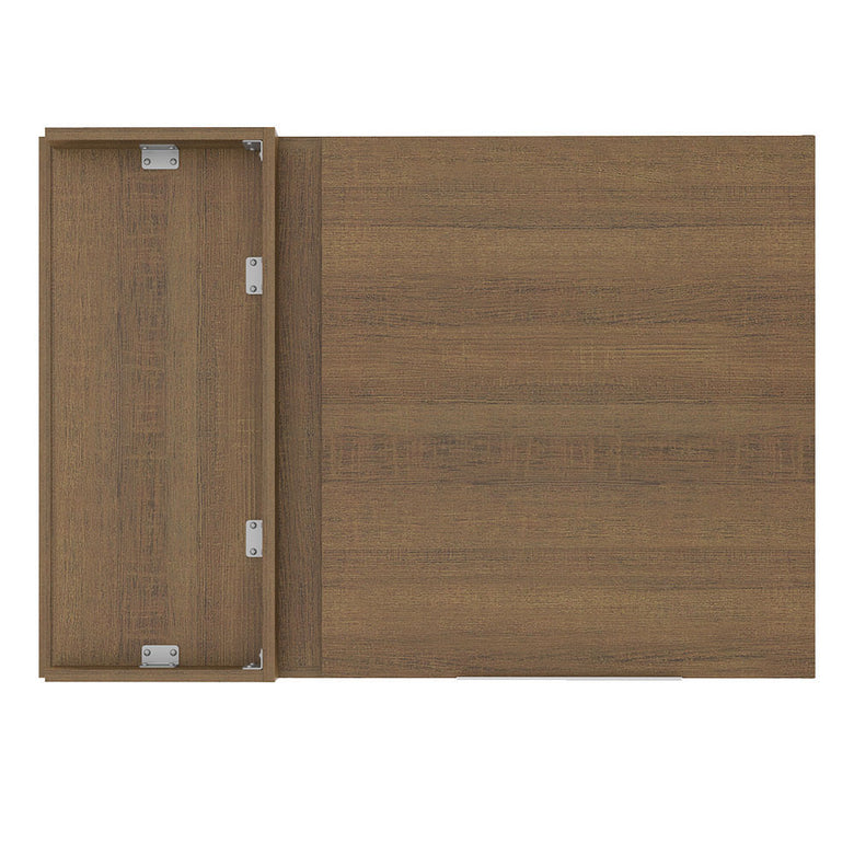 Armário Aéreo de Canto Madesa Stella 1 Porta Rustic