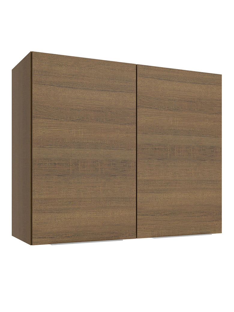 Armário Aéreo Madesa Stella 80 cm 2 Portas Rustic