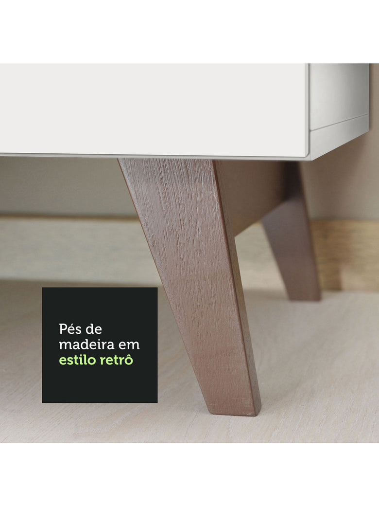 Armário de Cozinha Completa 250cm Branco Reims Madesa 02