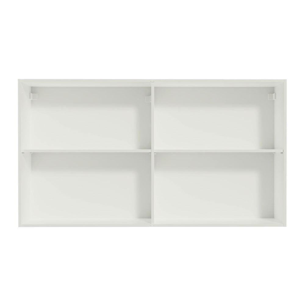 Armário Aéreo Madesa Reims 120 cm 2 Portas Branco