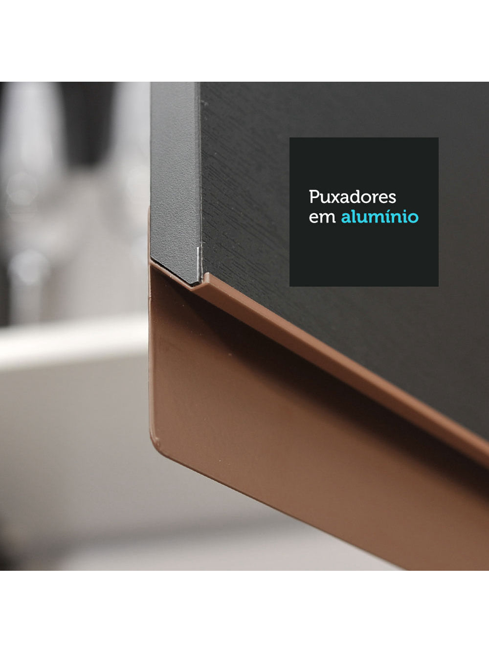 Armário Aéreo Madesa Reims 120 cm 2 Portas Preto