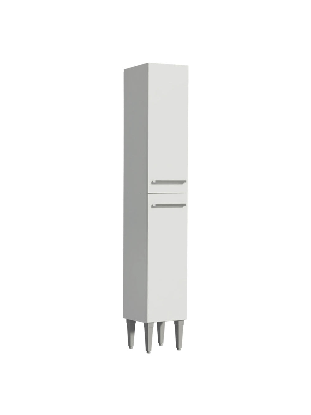 Paneleiro Madesa Emilly 2 Portas Branco - Branco