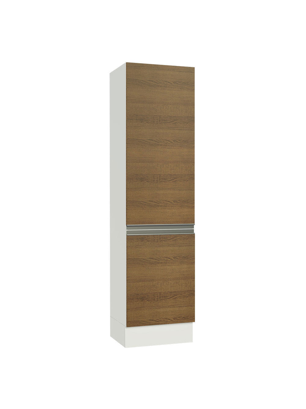 Paneleiro Madesa Smart 2 Portas Branco/Rustic - Branco/Rustic