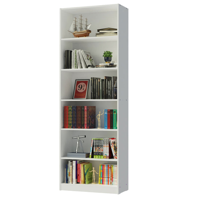 Estante Livreiro Madesa 6908 com 6 Nichos Branco