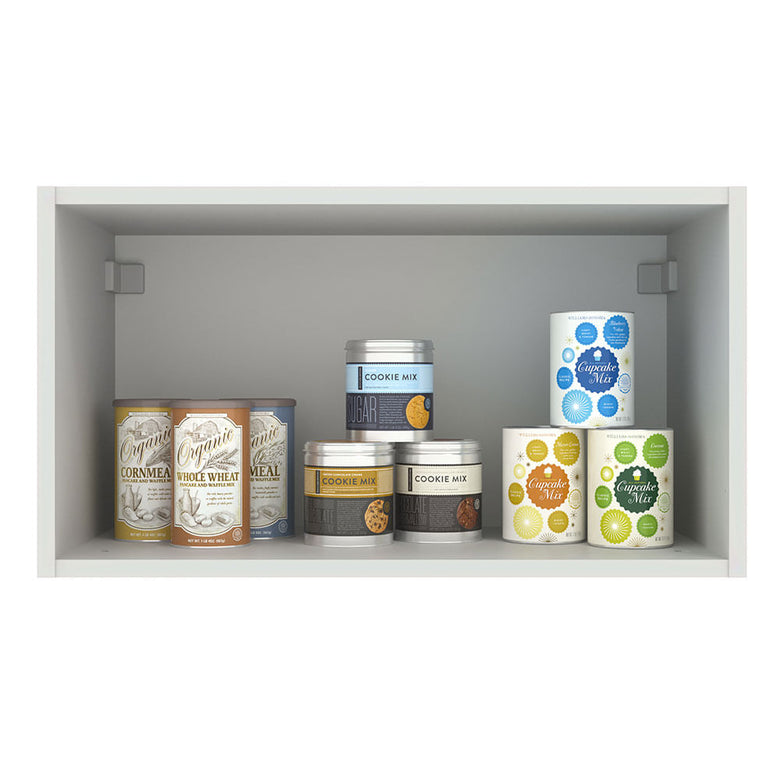 Armário Aéreo Madesa Agata 60 cm 1 Porta Basculante Branco/Preto