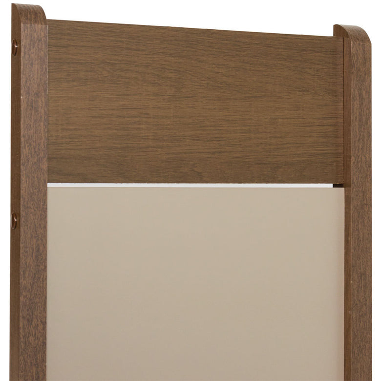 Kit 2 Cadeiras 4280 Madesa Rustic/Sintético Bege