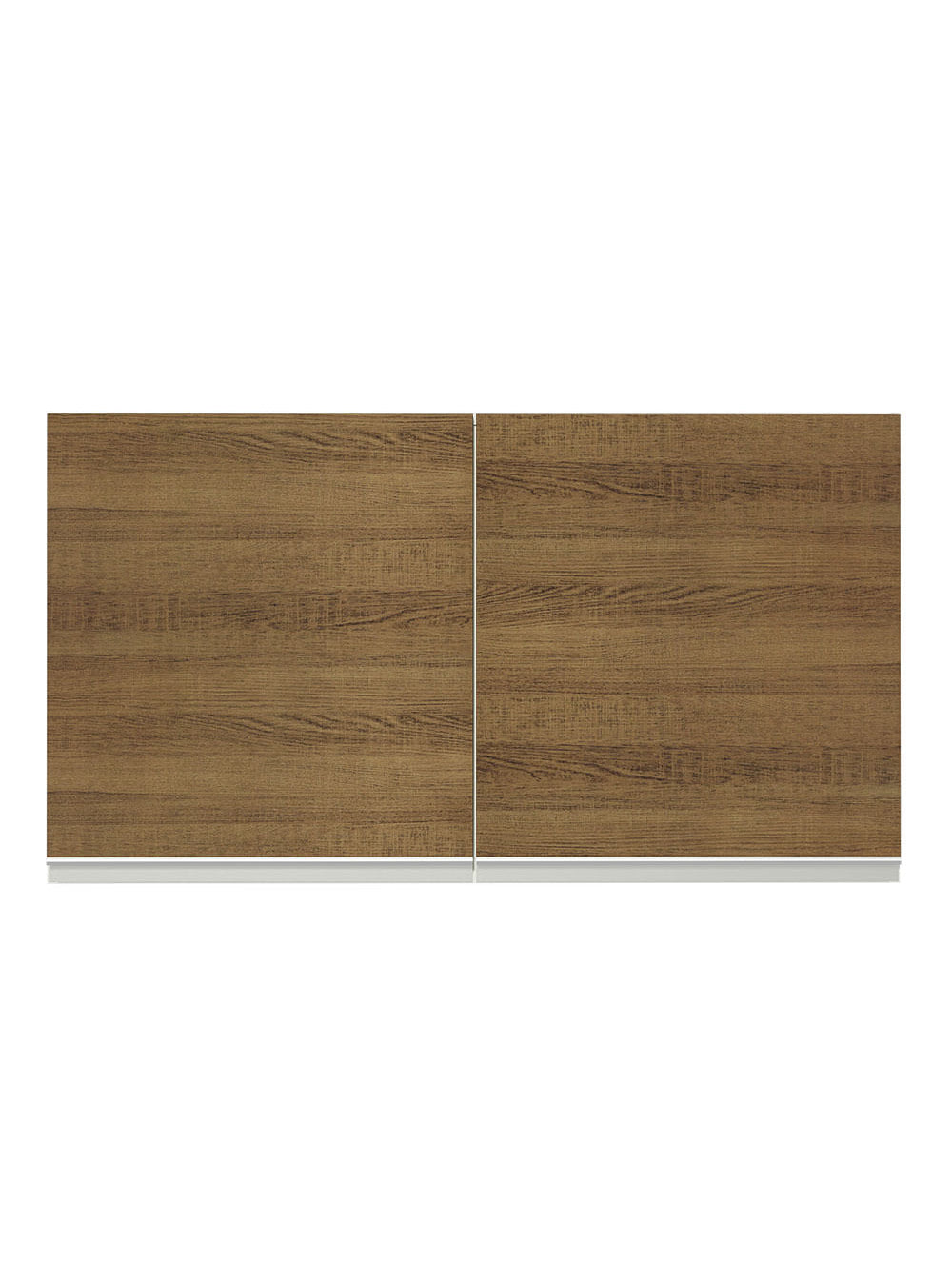 Armário Aéreo Madesa Glamy 120 cm 2 Portas Branco/Rustic