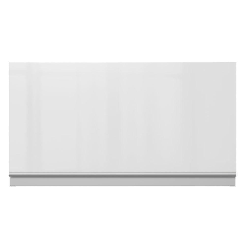 Armário Aéreo Madesa Acordes 100% MDF 60 cm 1 Porta Basculante Branco Brilho