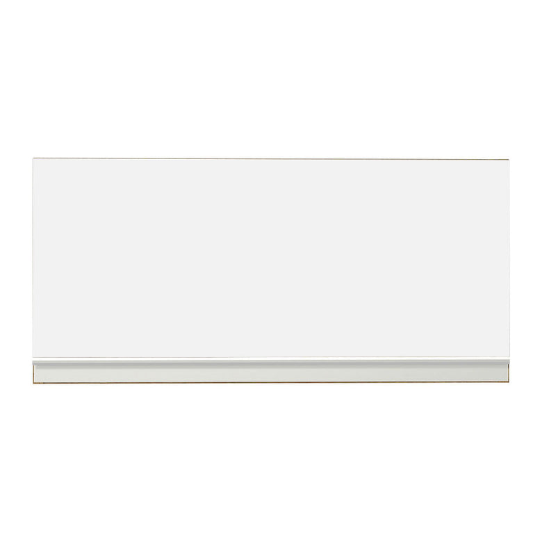 Armário Aéreo de Cozinha Madesa Glamy 70 cm 1 Porta Basculante Rustic/Branco