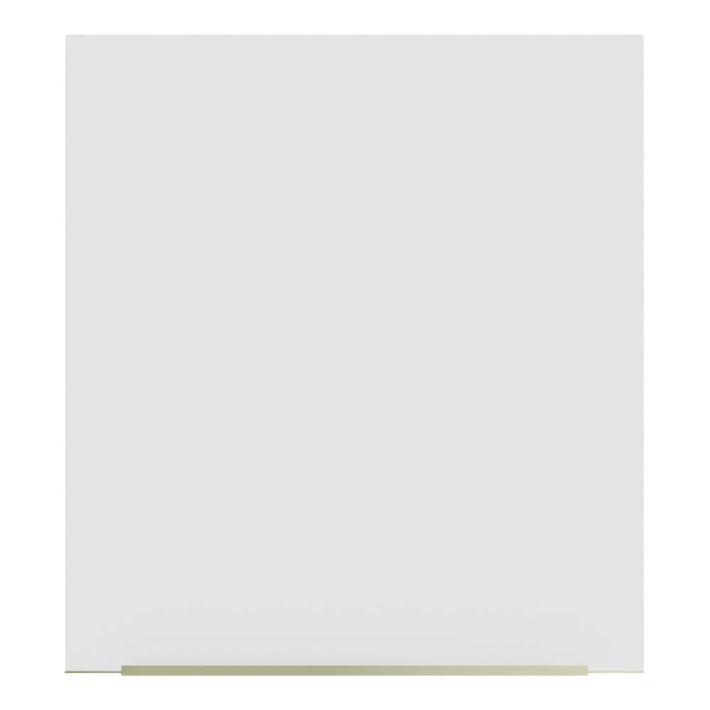 Armário Aéreo Madesa Lux 60 cm 1 Porta Branco/Branco Veludo