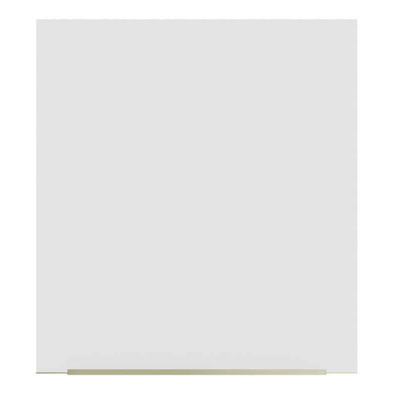 Armário Aéreo Madesa Lux 60 cm 1 Porta Branco/Branco Veludo