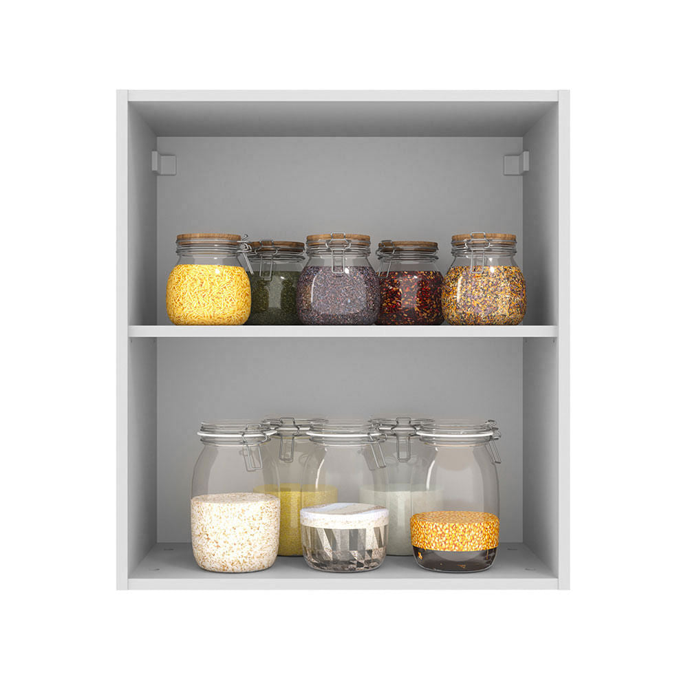 Armário Aéreo Madesa Agata 60 cm 1 Porta Branco