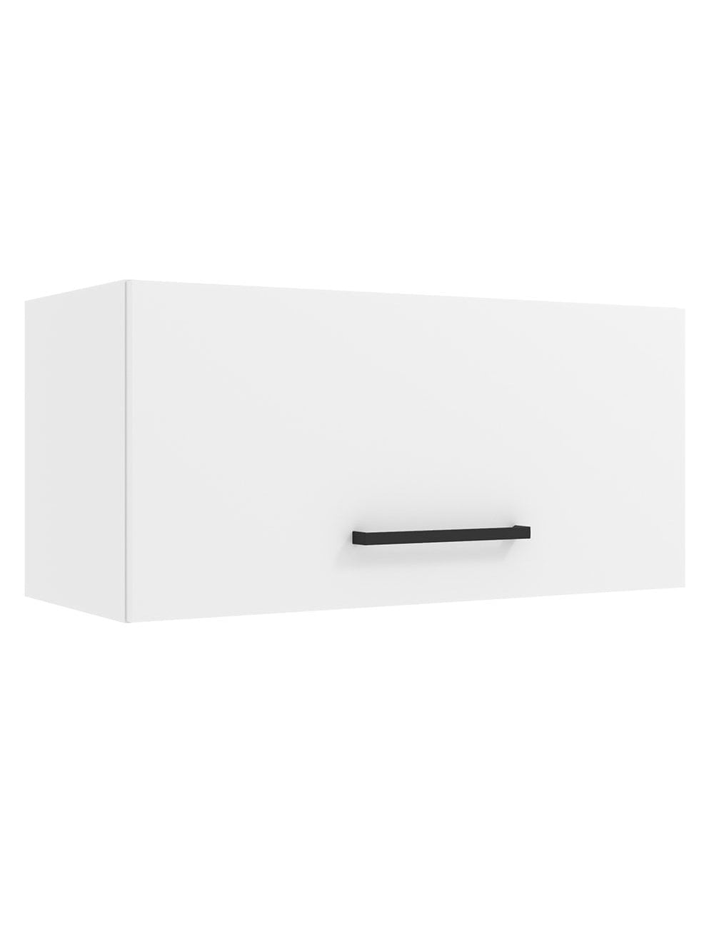 Armário Aéreo de Cozinha Madesa Agata 70 cm 1 Porta Basculante Branco - Branco