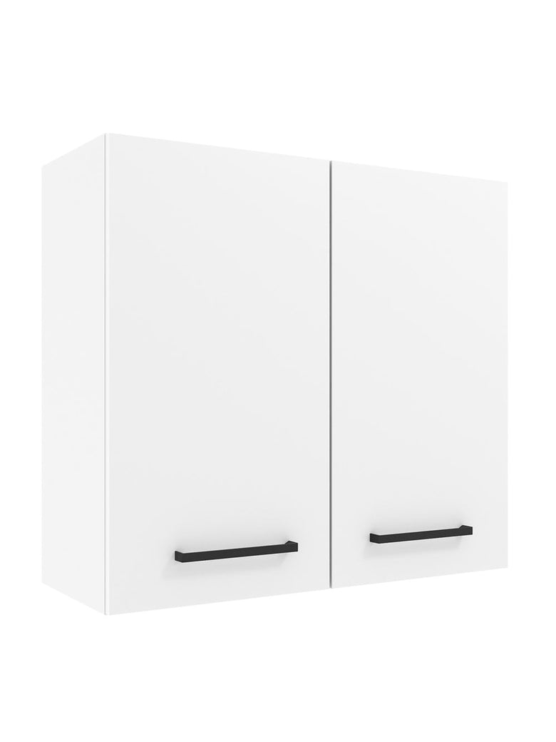 Armário Aéreo Madesa Agata 70 cm 2 Portas Branco