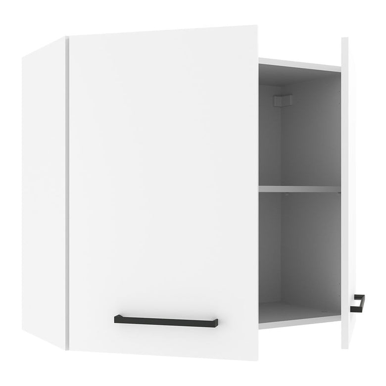 Armário Aéreo Madesa Agata 70 cm 2 Portas Branco