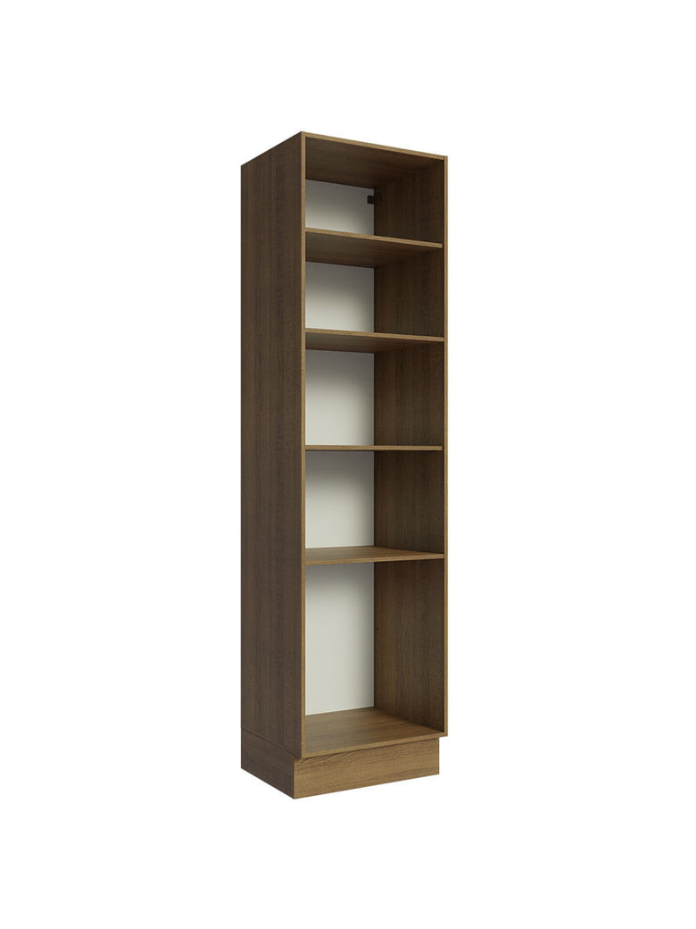 Paneleiro 60 cm com Nichos Abertos para Cozinha Madesa Glamy, Agata, Stella Rustic