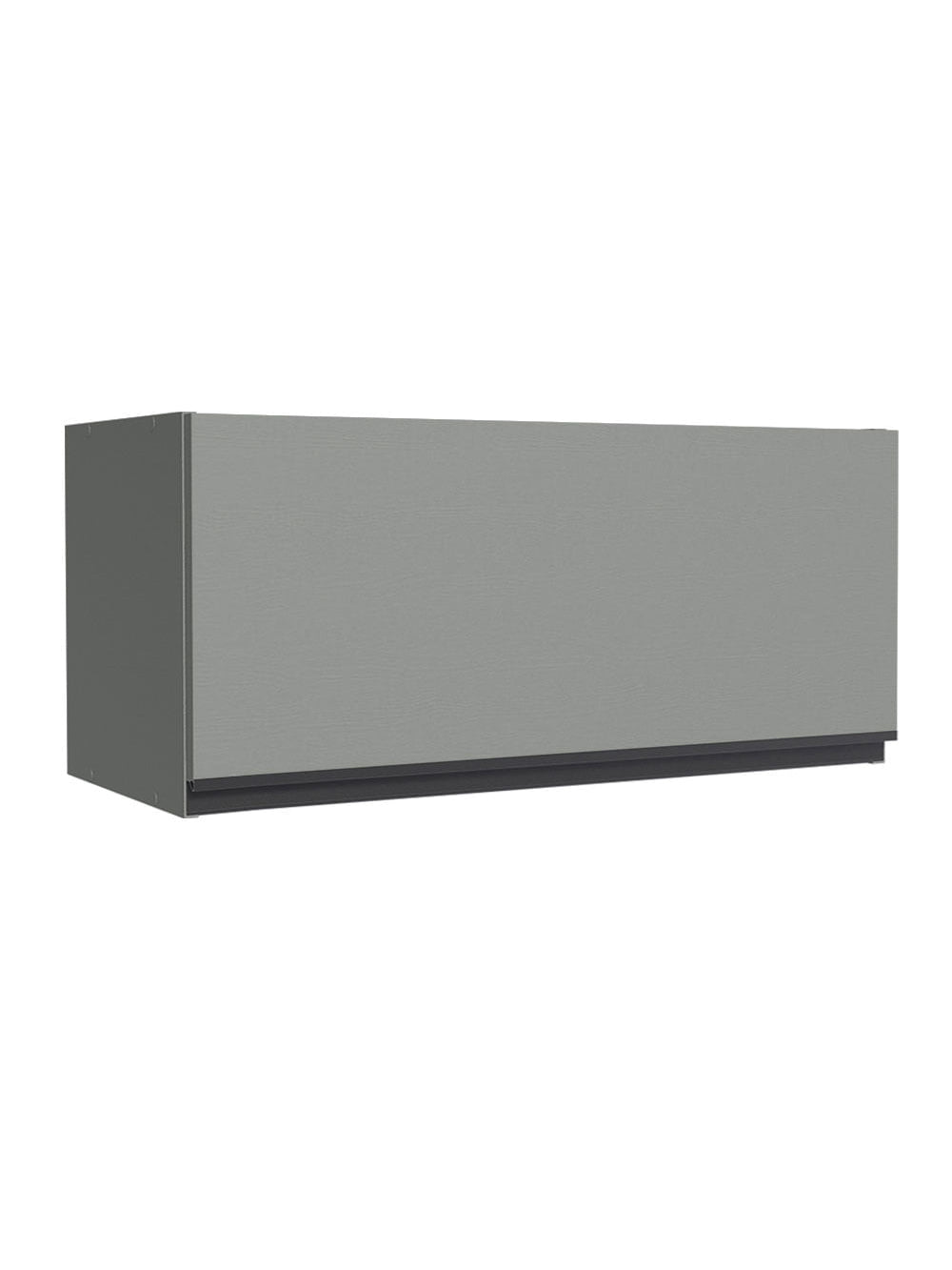 Armário Aéreo 80 cm 1 Porta Basculante Cinza Nice Madesa - Cinza