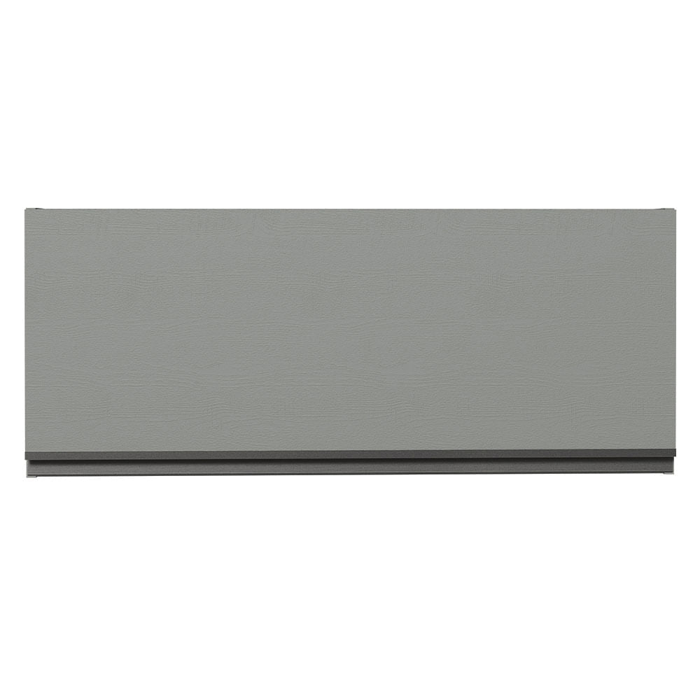 Armário Aéreo 80 cm 1 Porta Basculante Cinza Nice Madesa