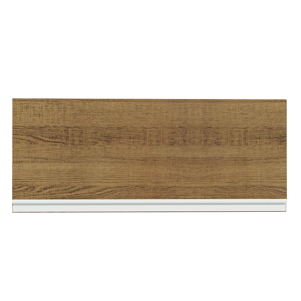 Armário Aéreo Madesa Glamy 80 cm 1 Porta Basculante Rustic