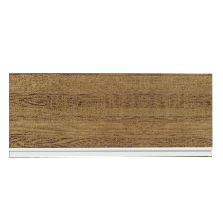 Armário Aéreo Madesa Glamy 80 cm 1 Porta Basculante Rustic