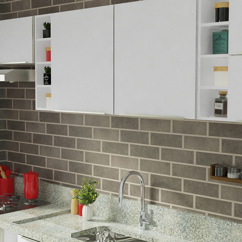 Armário de Cozinha Completa 300cm Branco Veludo Lux da Sabrina Madesa