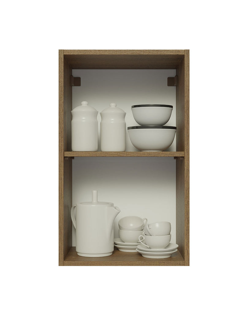 Armário Aéreo Madesa Glamy 40 cm 1 Porta Rustic