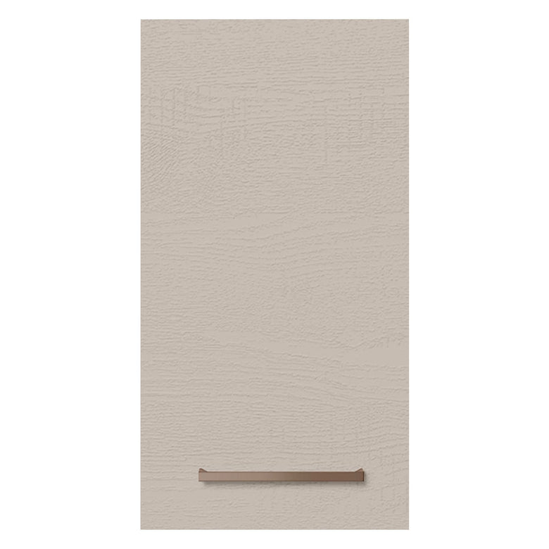 Armário Aéreo 35 cm 1 Porta Rustic/Crema Agata Madesa