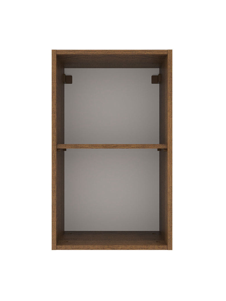 Armário Aéreo 40 cm 1 Porta Rustic/Crema Agata Madesa