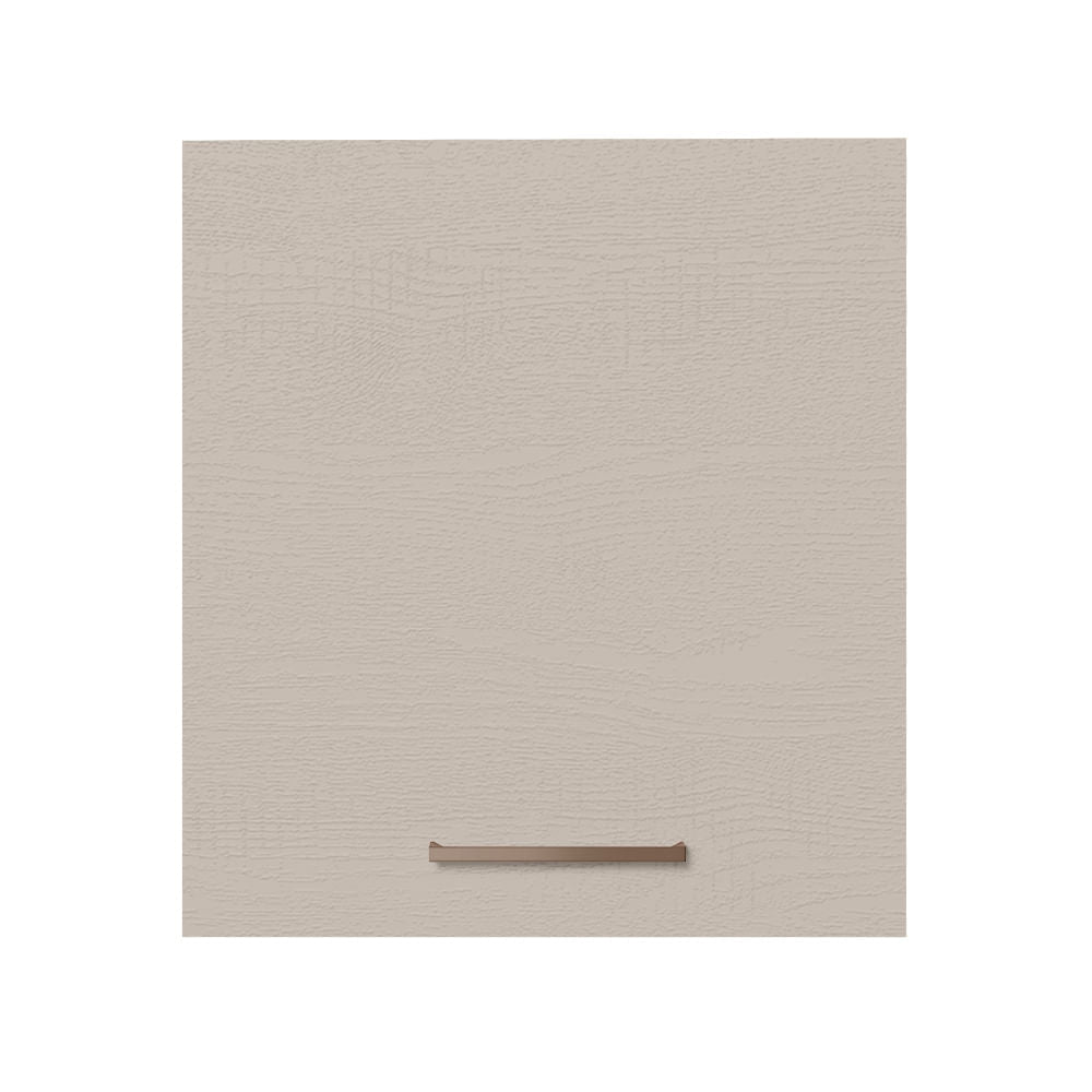 Armário Aéreo 60 cm 1 Porta Rustic/Crema Agata Madesa