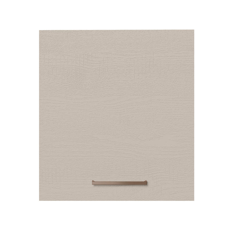 Armário Aéreo 60 cm 1 Porta Rustic/Crema Agata Madesa